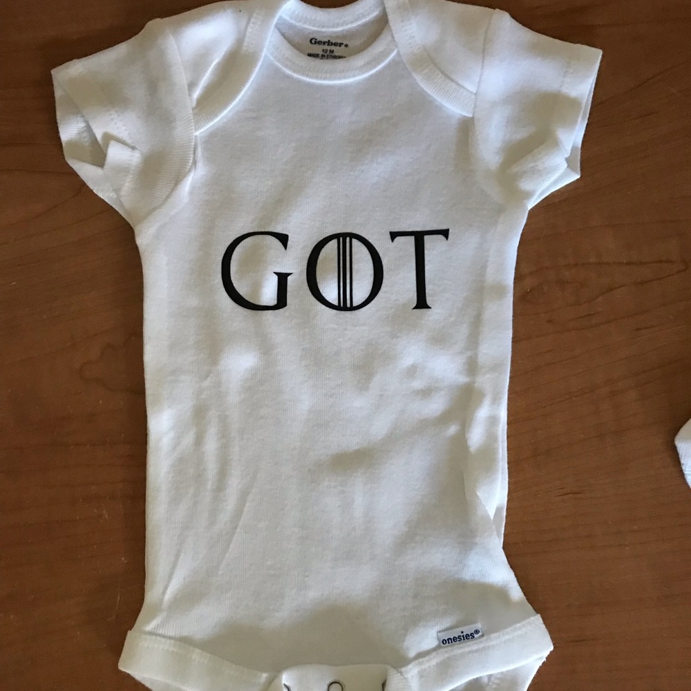 Game of Throne Onesie 12M